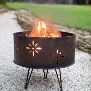 Recycled Metal Recycled Iron, Rustic Iron Fire Pit