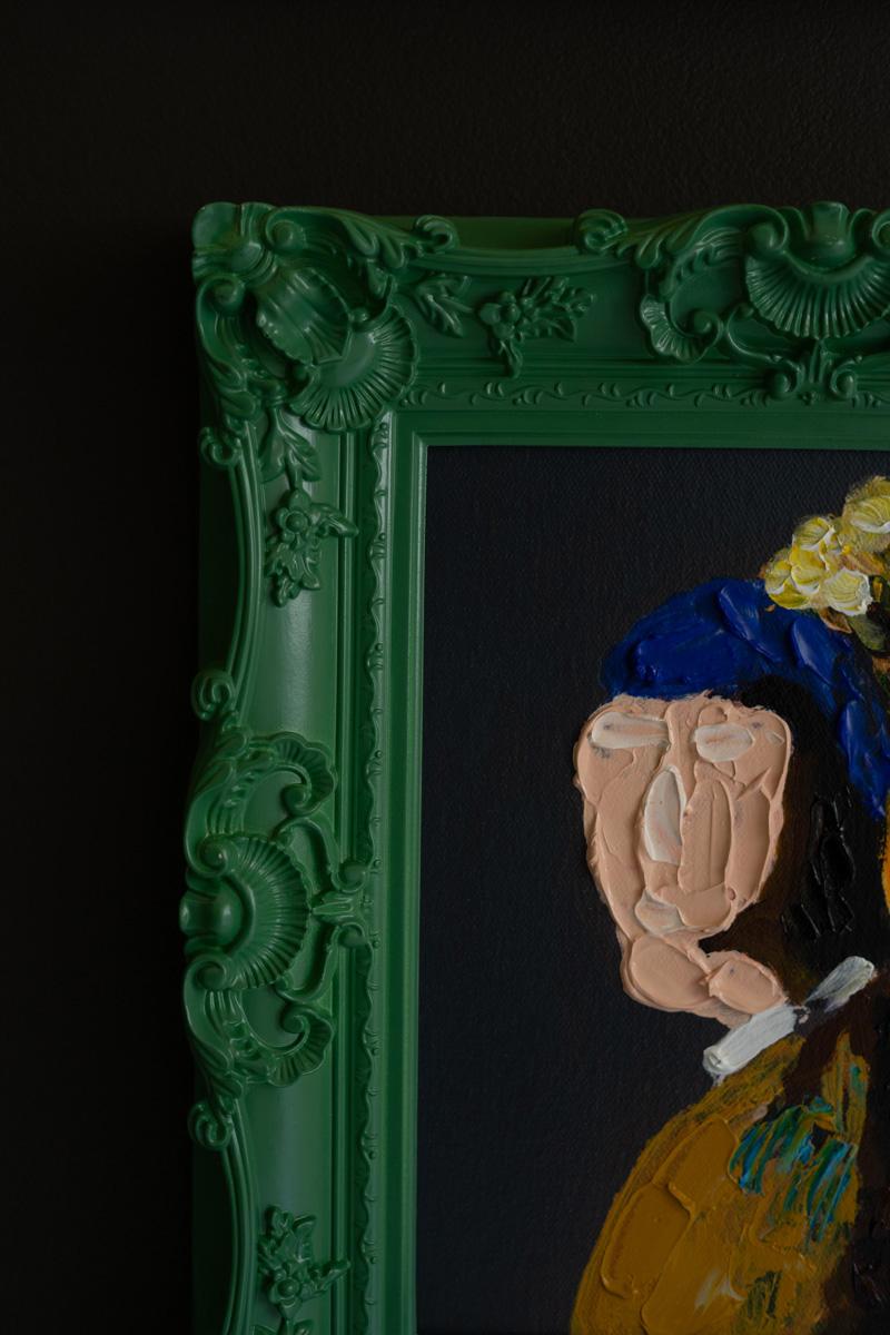 Framed Acrylic Portrait Paintings