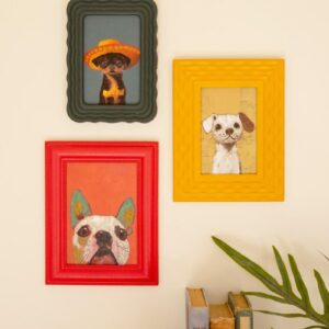 Framed Dog Paintings