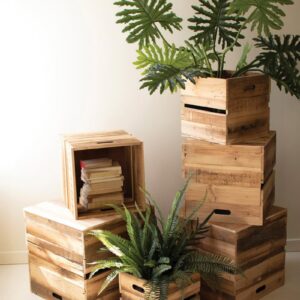 Recyled Pine Display Cubes
