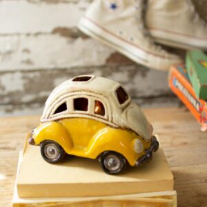 Box of 2 — Ceramic VW Bug Lamp