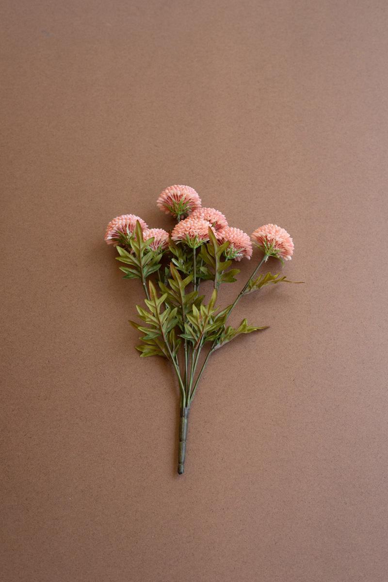 Bundle Of Seven Artificial Dalhias – Light Pink