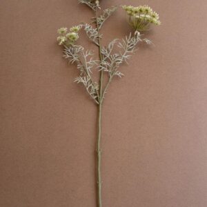 Artificial Lace Flower Spray, White