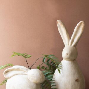 Rabbit Sculptures, White