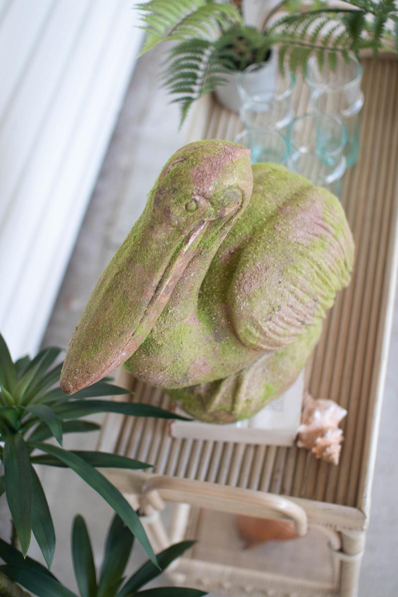 Faux Concrete Pelican, Gray