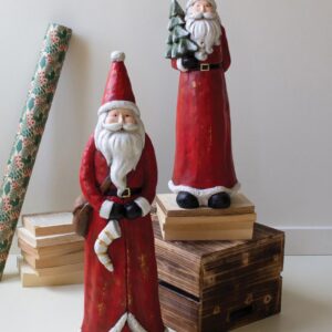 Resin Santas