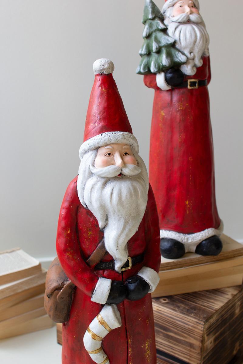 Resin Santas