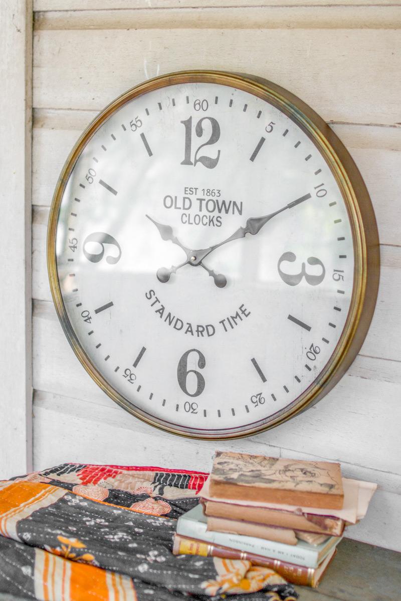 Old Town Station Clock, Gold