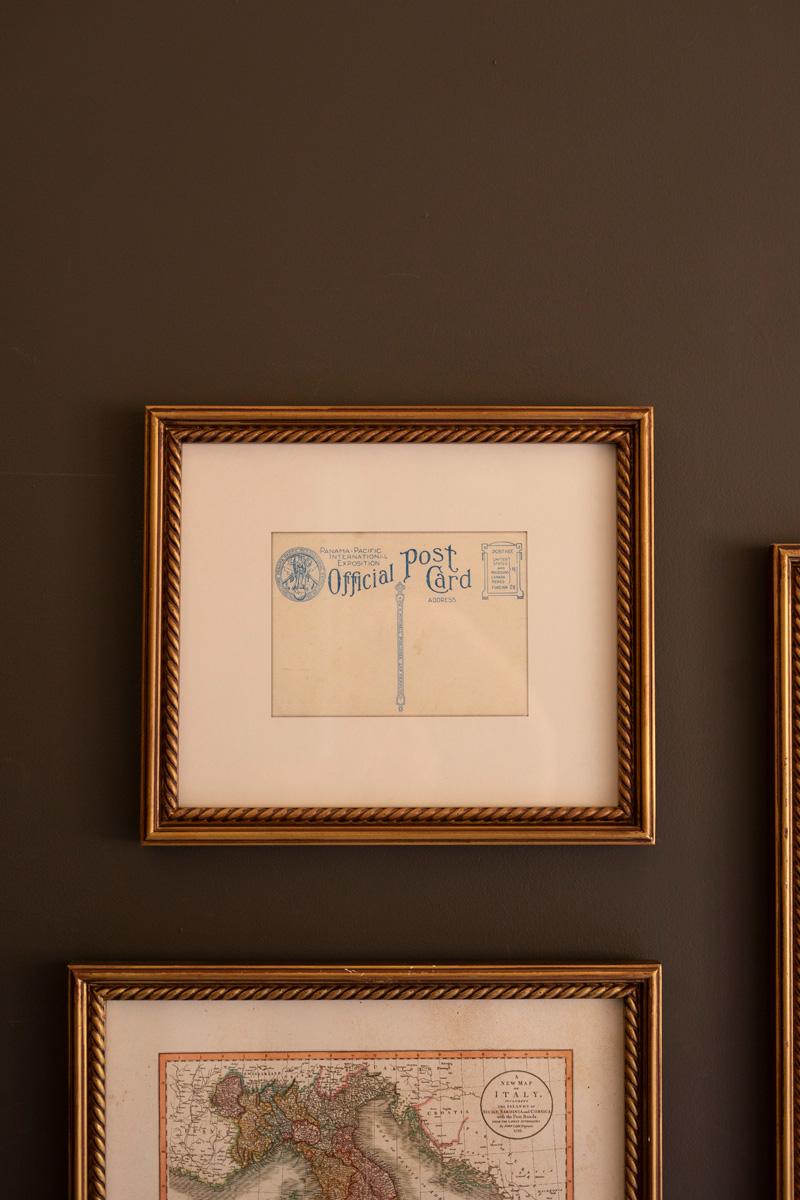 Set 5 Mixed Framed Europe Gallery Wall Prints Under Glass