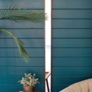 Tall Thin Wall Mirror – 4″ Wide, Gold