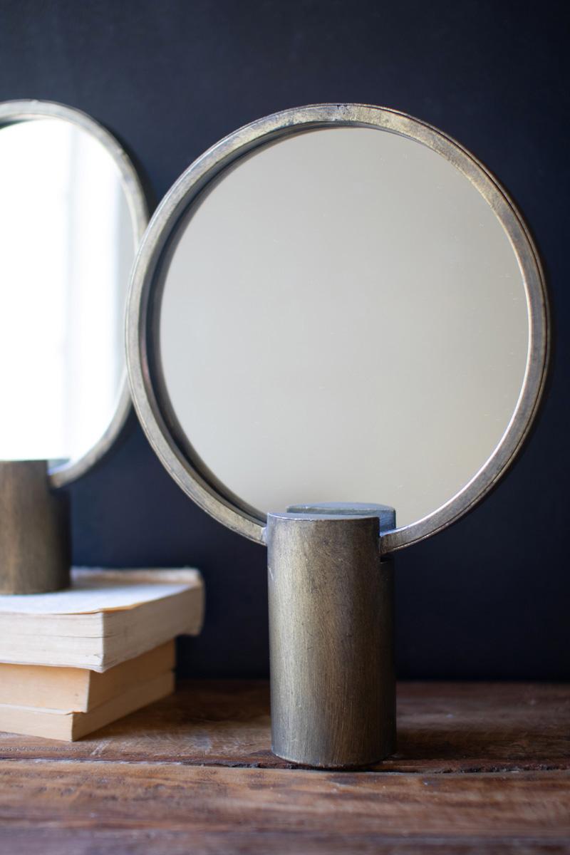 Antique Gold Tabletop Mirrors