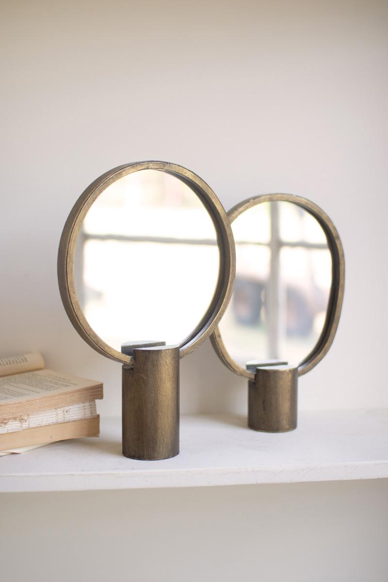 Antique Gold Tabletop Mirrors