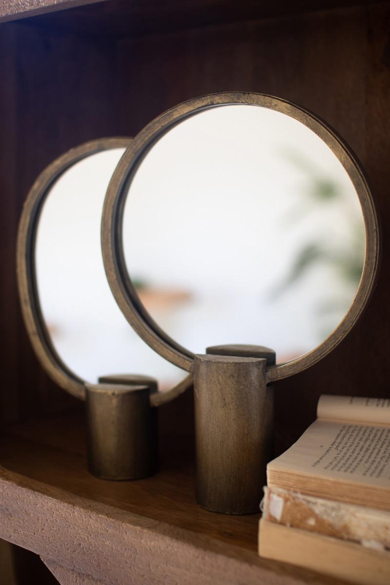 Antique Gold Tabletop Mirrors
