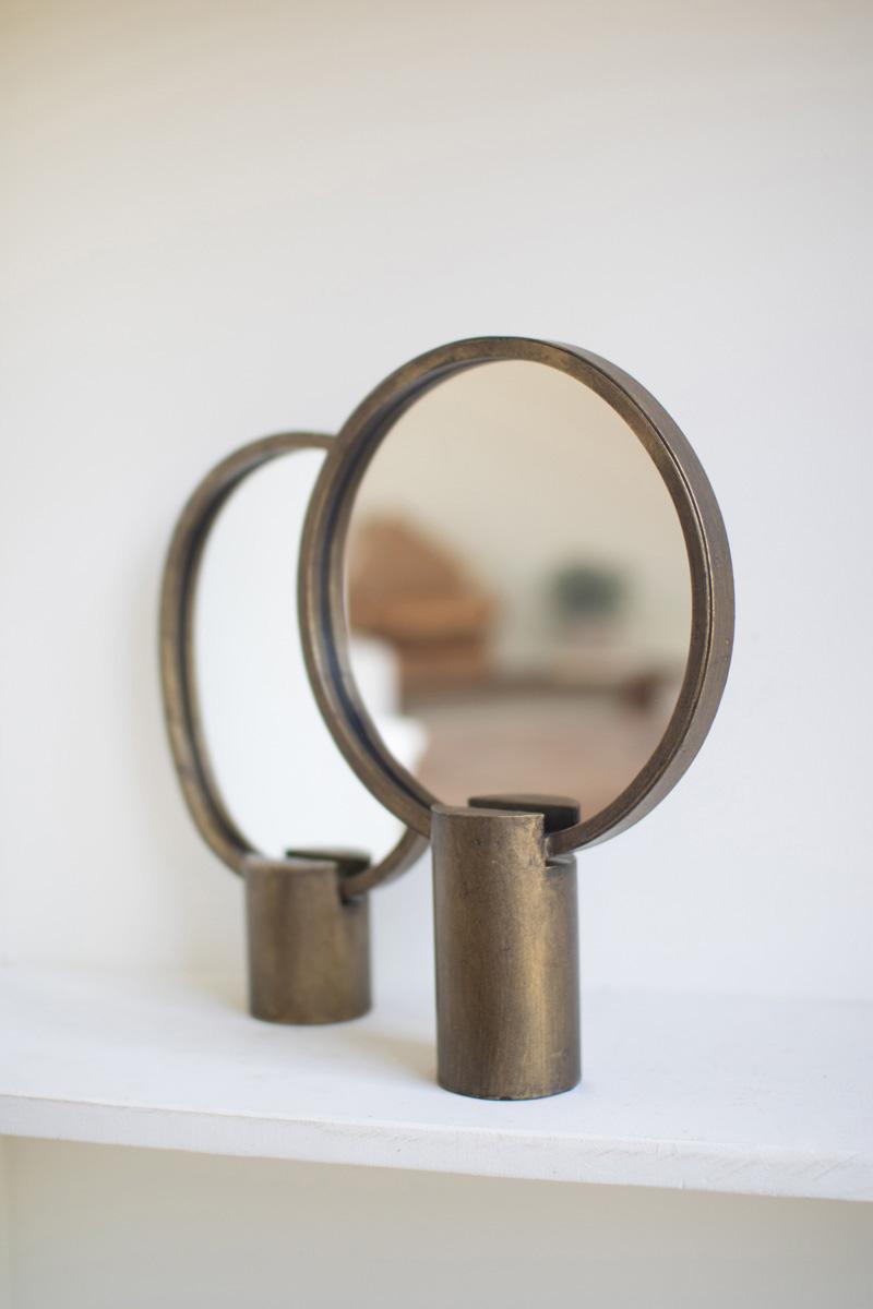 Antique Gold Tabletop Mirrors