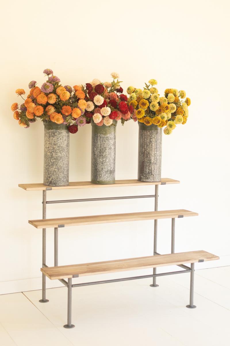 Three Tier Display Unit, Gray