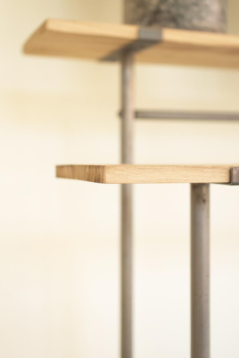 Three Tier Display Unit, Gray