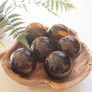 Recycled Glass Ball – Amber