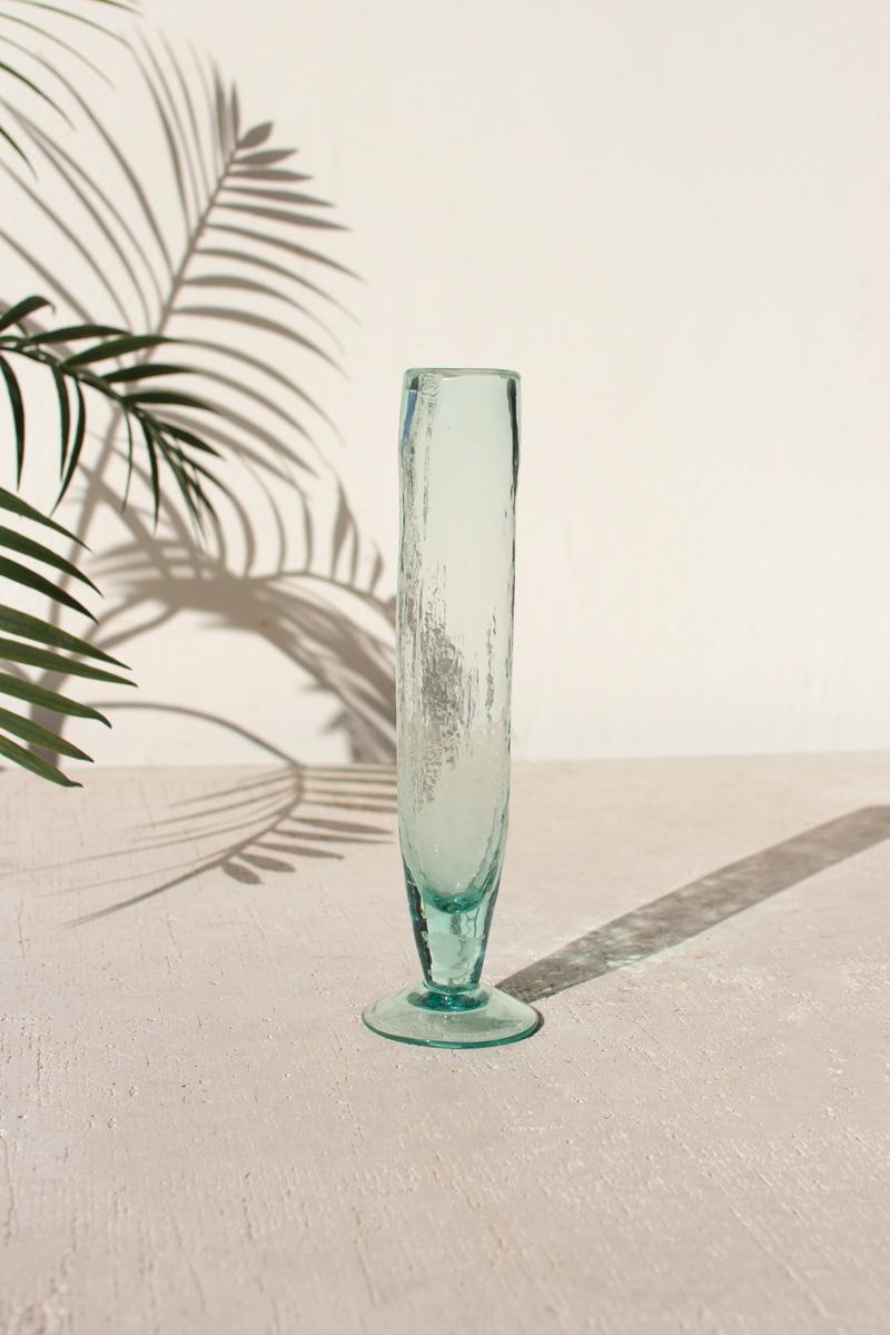 Recycled Glass, Tall Recycled Champagne Flute
