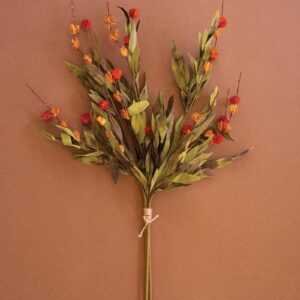 Botanica #2818, Orange/Green/Brown
