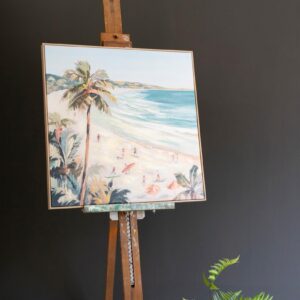 Framed Painting – Beach Scene