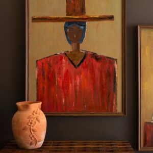Framed Painting Southwest Man