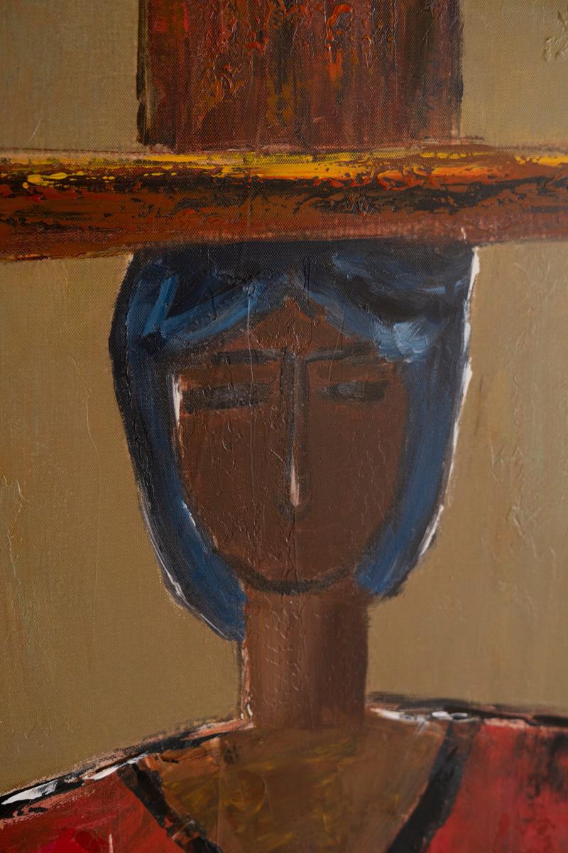 Framed Painting Southwest Man