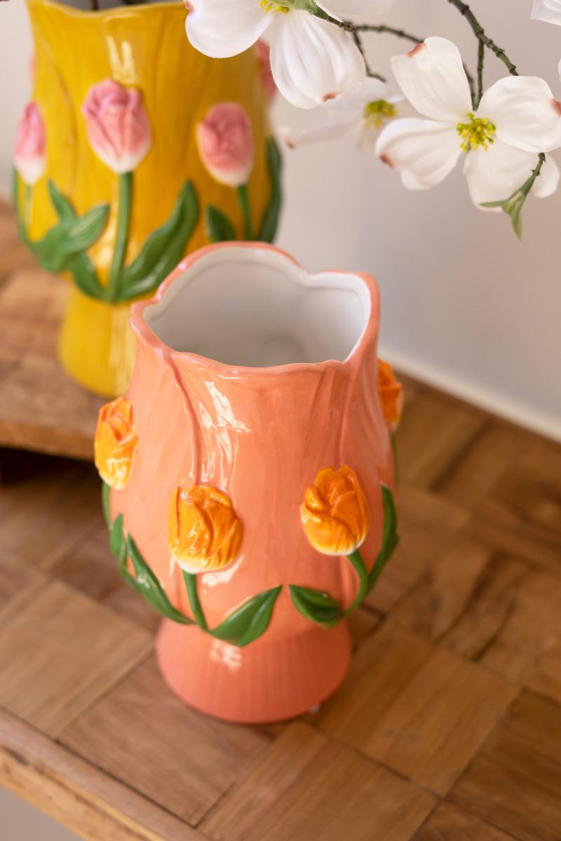 Ceramic Tulip Vases