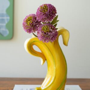 Box of 2 — Ceramic Banana Vase
