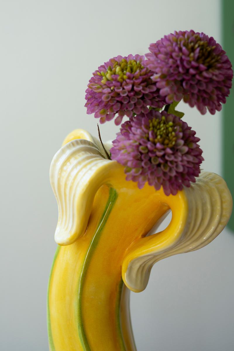 Box of 2 — Ceramic Banana Vase