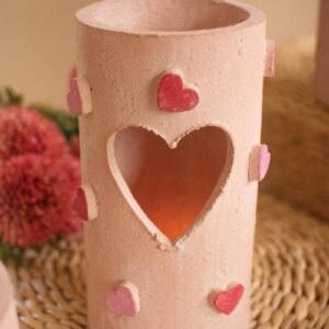 Clay Valentines Luminary