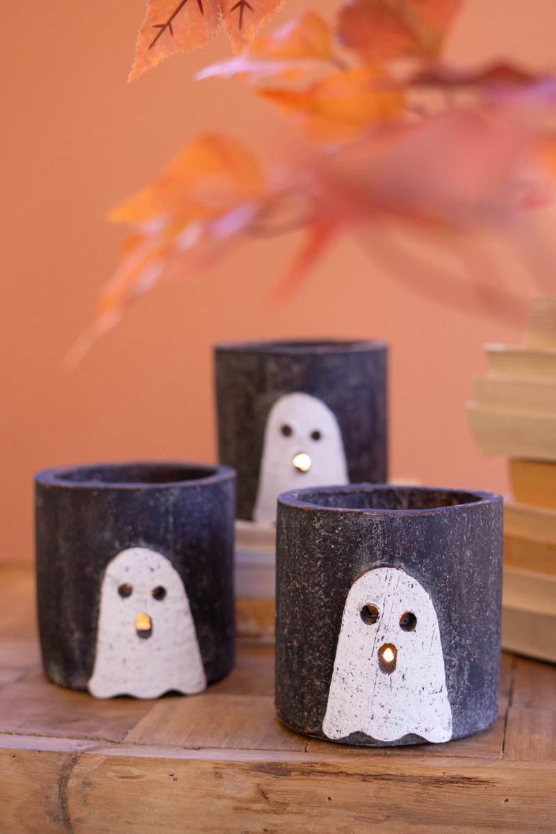 Clay Container – Halloween Ghost