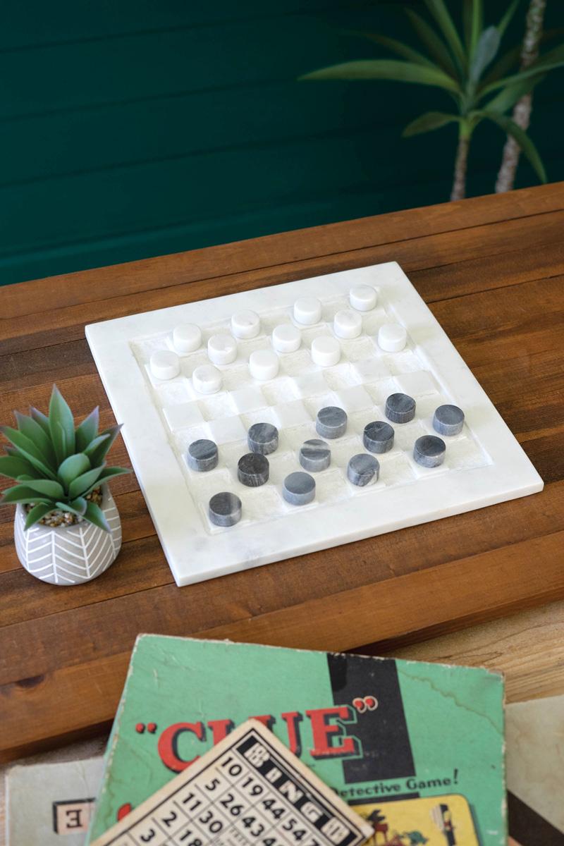Box of 2 — Marble Checkers