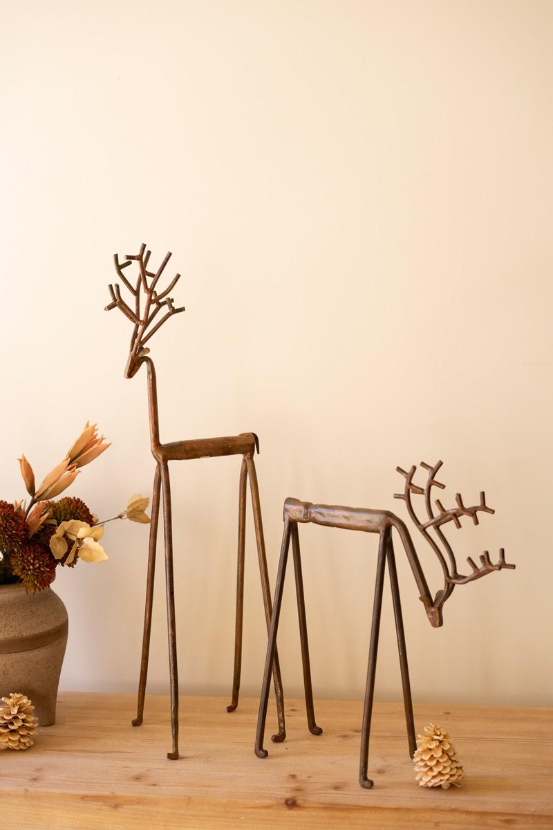 Forged-Iron Deer