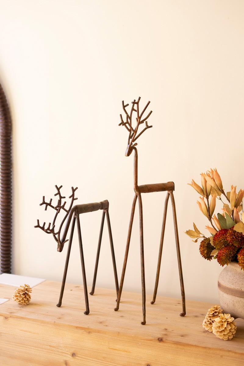 Forged-Iron Deer