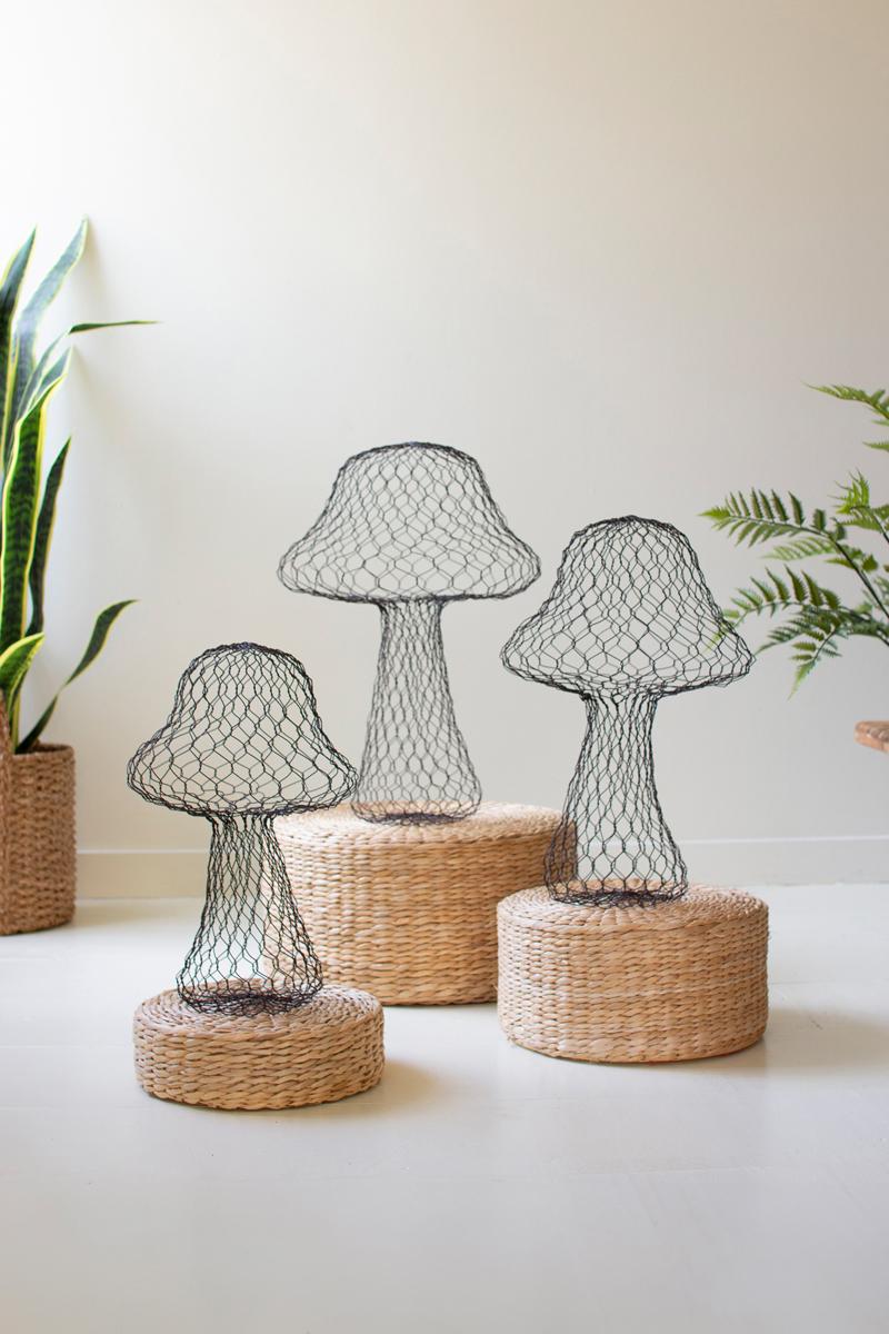 Wire Mushrooms