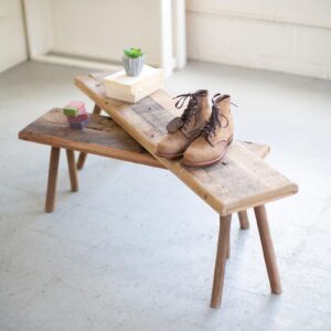 Recycled Wood Accent Tables