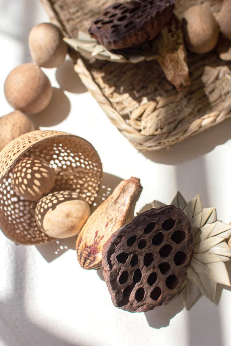 Box of 4 — Dried Mixed Botanical Garland