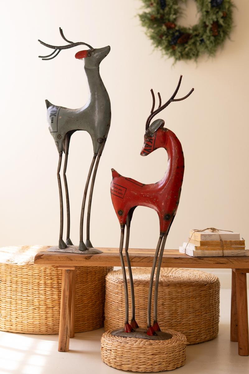 Recycled Iron Deer