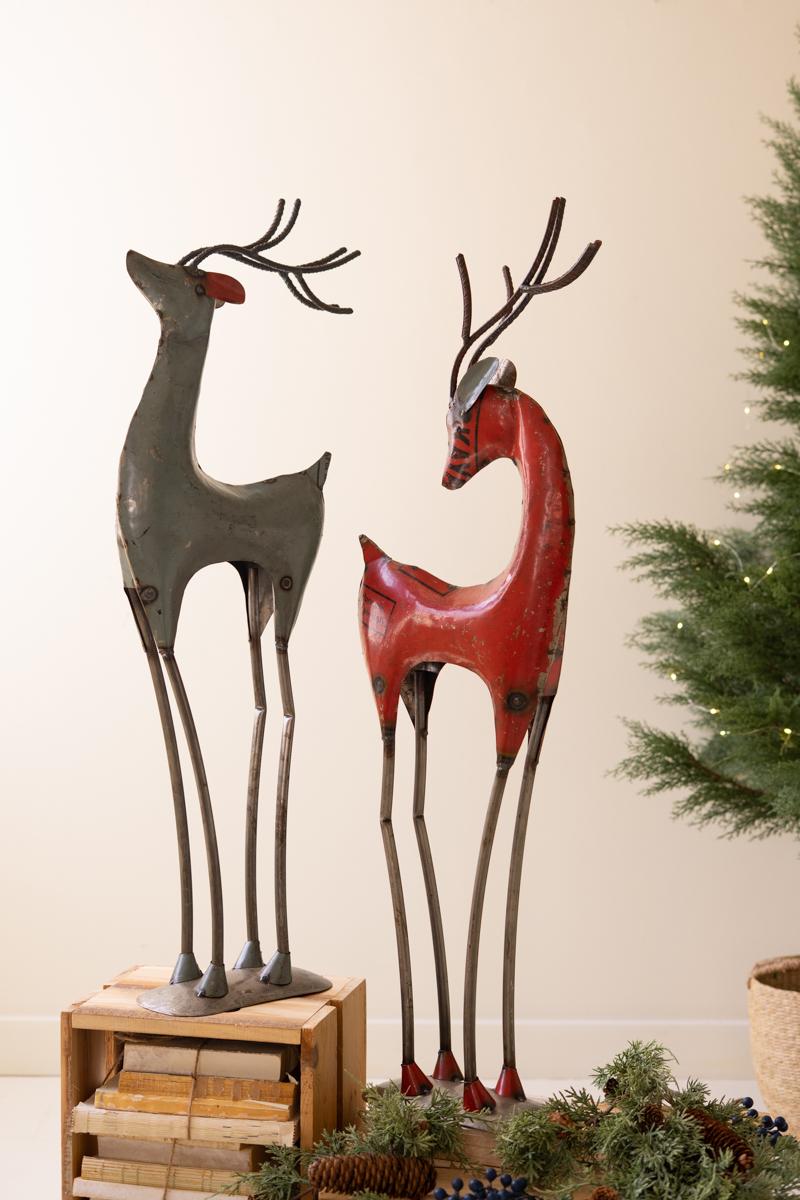 Recycled Iron Deer