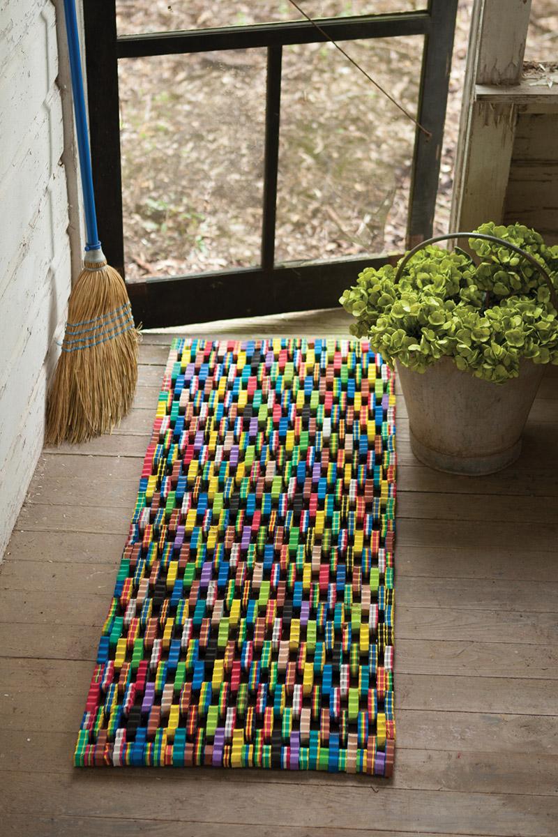 Box of 2 — Large Recycled Flip-Flop Doormat